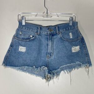 BDG Distressed Denim Shorts